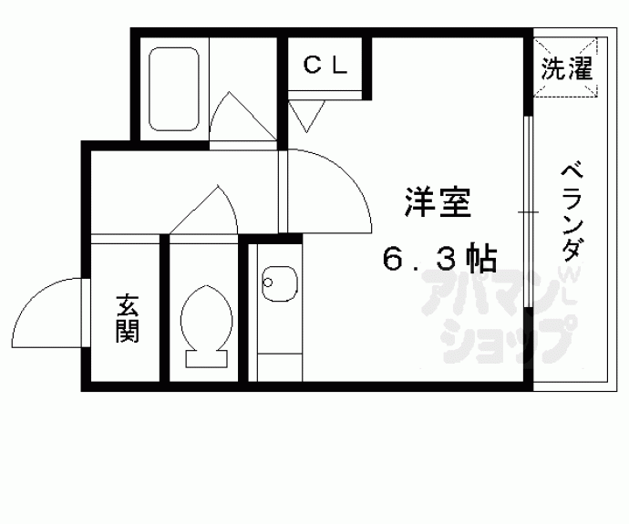 【メゾンＹＭ】間取