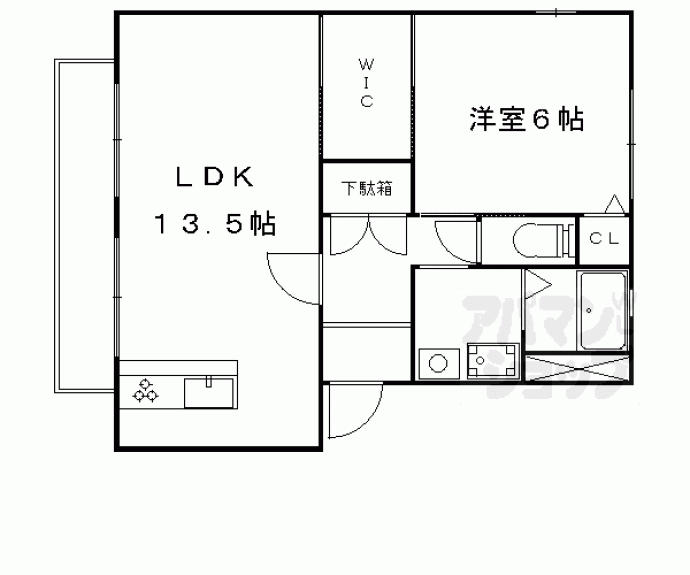 【ビューテラス山科】間取