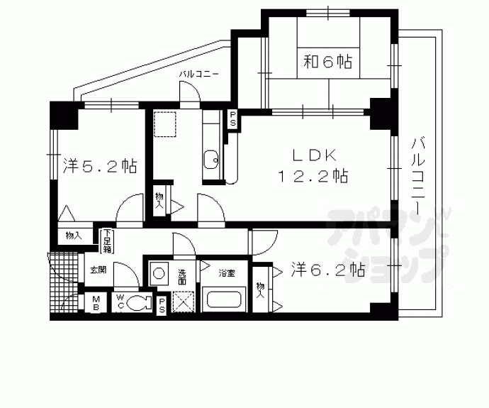 【ラポート小林】間取