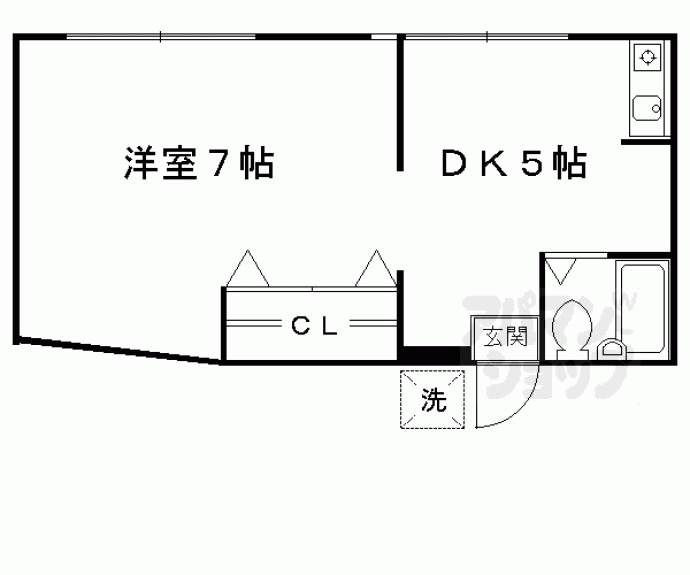 【ハイムこけん】間取