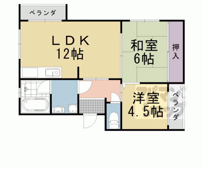 【ラセーヌＮ】間取