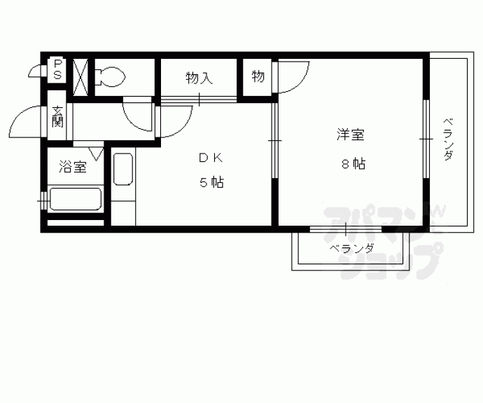 【シャンテ長岡】間取