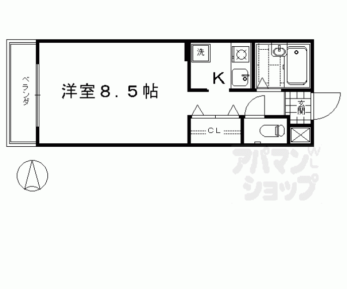 【アザレア館】間取