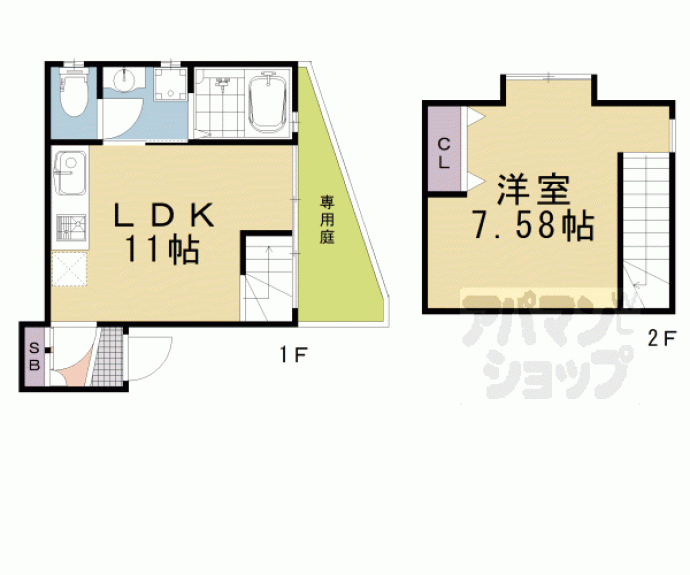 【MAKANI長岡京】間取