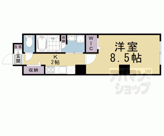 【仮）グロスロシェ七条】間取