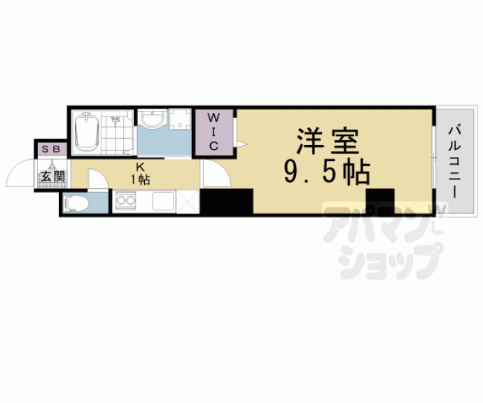 【仮）グロスロシェ七条】間取