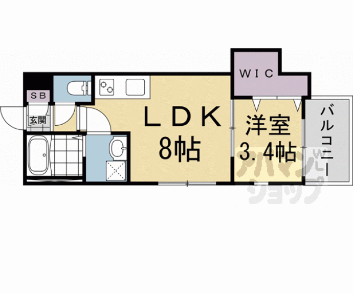 【バルダ花園】間取