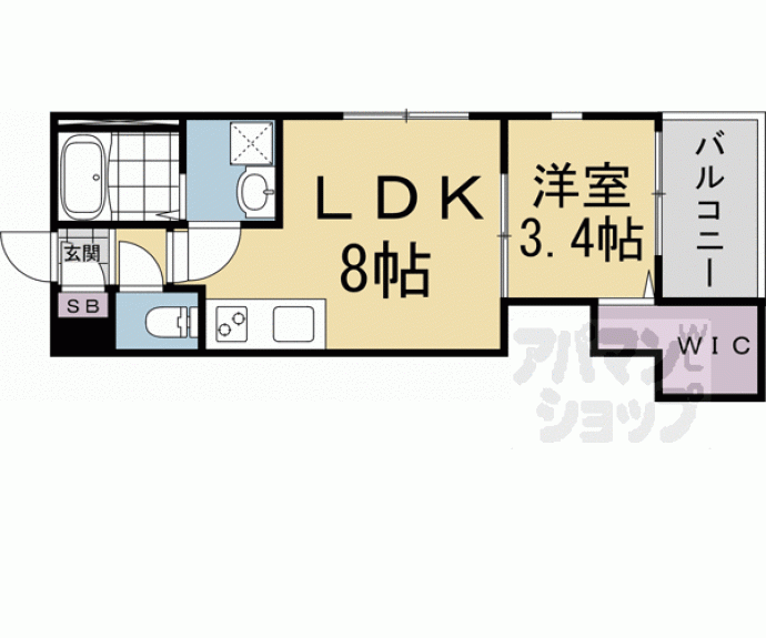【バルダ花園】間取