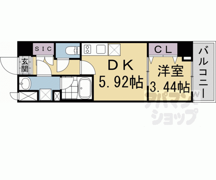 【LW京都桜邸】間取