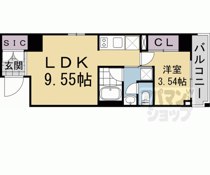 【ＬＷ京都桜邸】間取