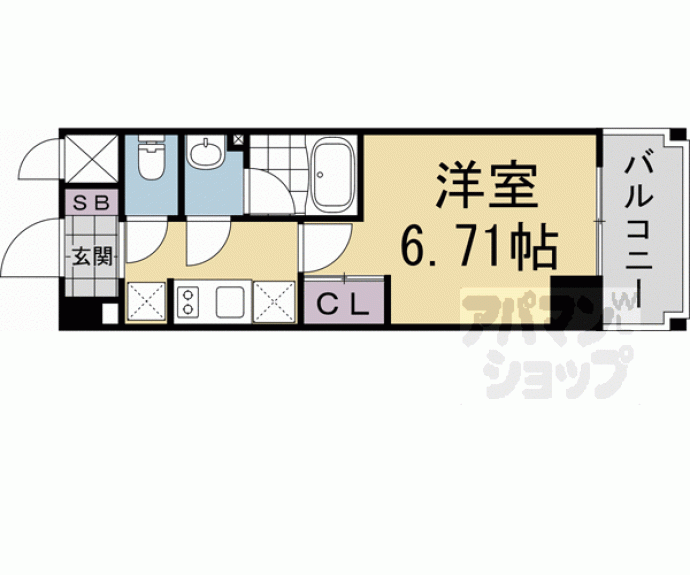 【ＬＷ京都桜邸】間取