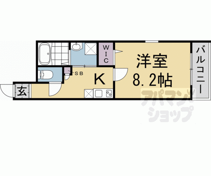 【仮称）伏見区新町一丁目マンション】間取