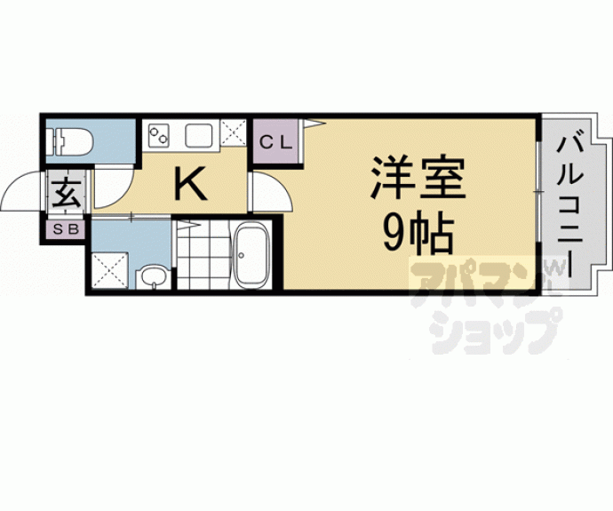 【仮称）伏見区新町一丁目マンション】間取