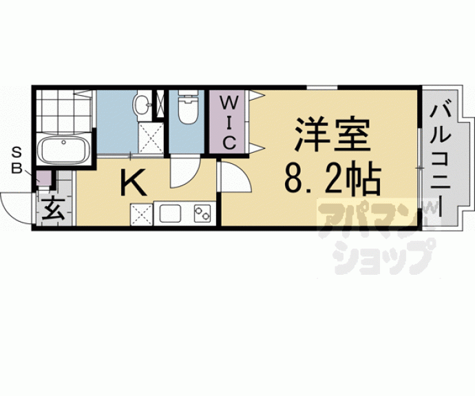 【仮称）伏見区新町一丁目マンション】間取