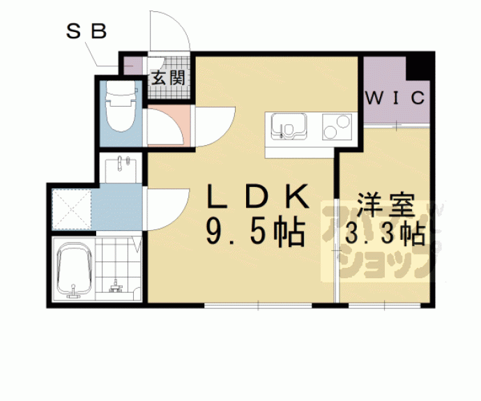 【仮称）イオ・リアン坂本Ⅱ】間取