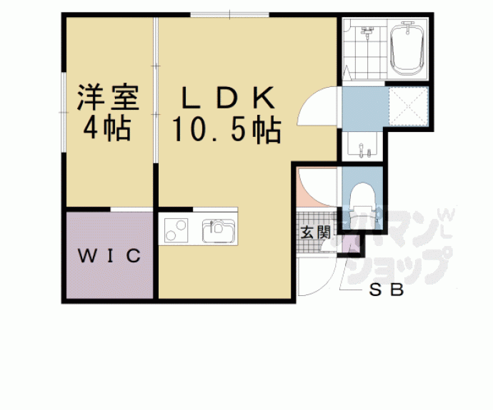 【仮称）イオ・リアン坂本Ⅱ】間取