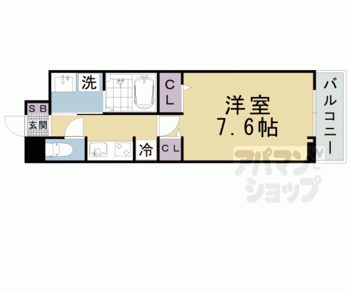 【アロッジオ瀬田】間取