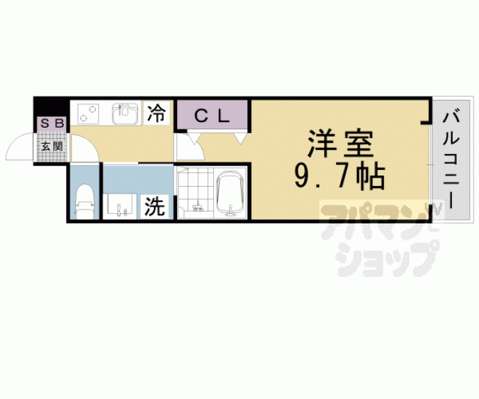 【アロッジオ瀬田】間取