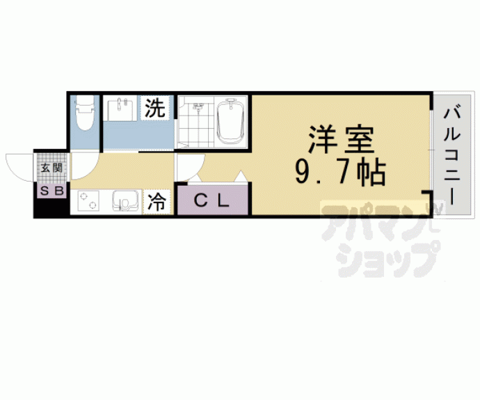 【アロッジオ瀬田】間取