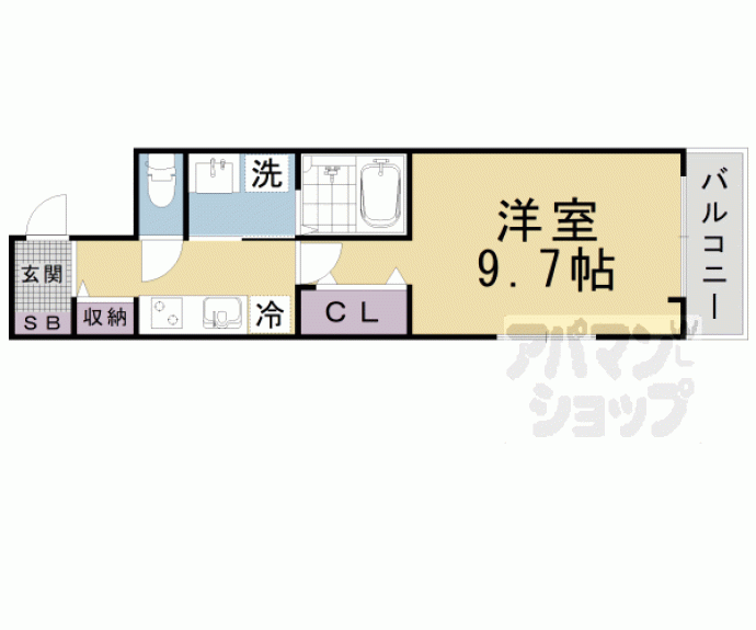 【アロッジオ瀬田】間取