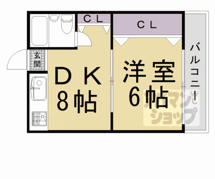 【CERA御池】間取