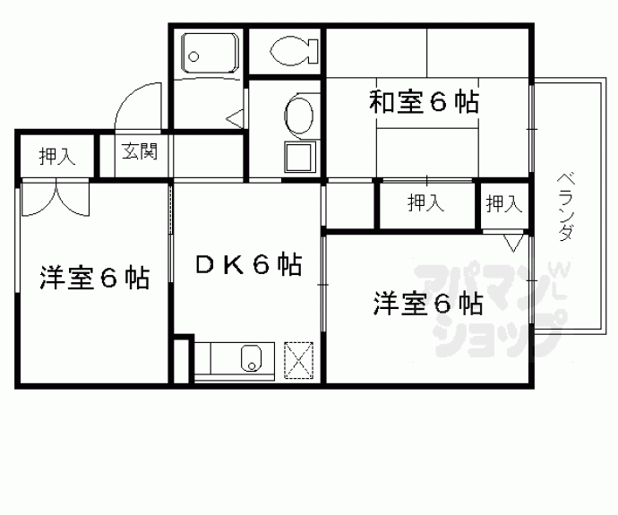 【エル・ハイツ】間取