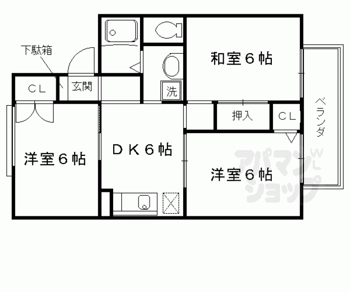 【エル・ハイツ】間取