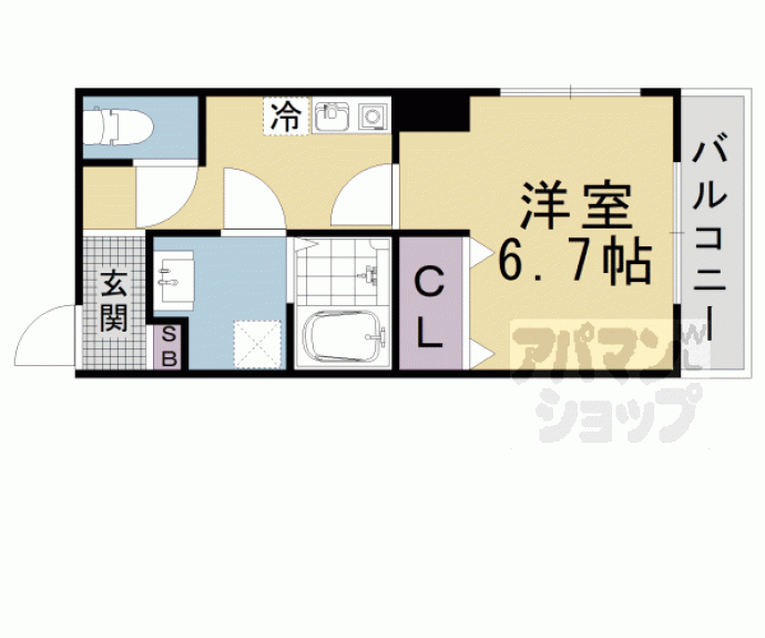 【ルミエール梛】間取