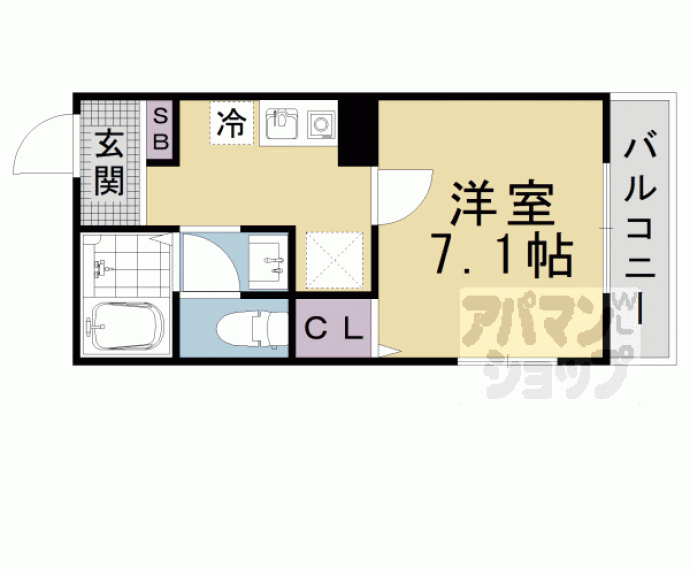 【ルミエール梛】間取