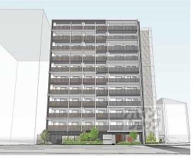 リシュドール梅小路：間取図