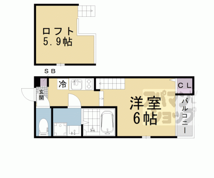 【ハーモニーテラスＮＴ】間取