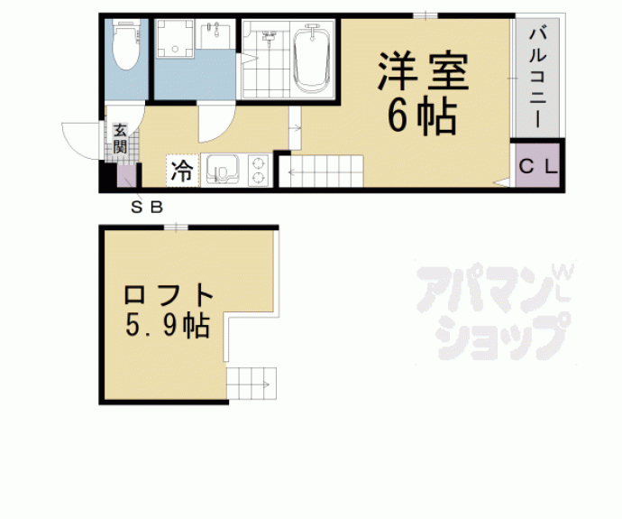 【ハーモニーテラスＮＴ】間取