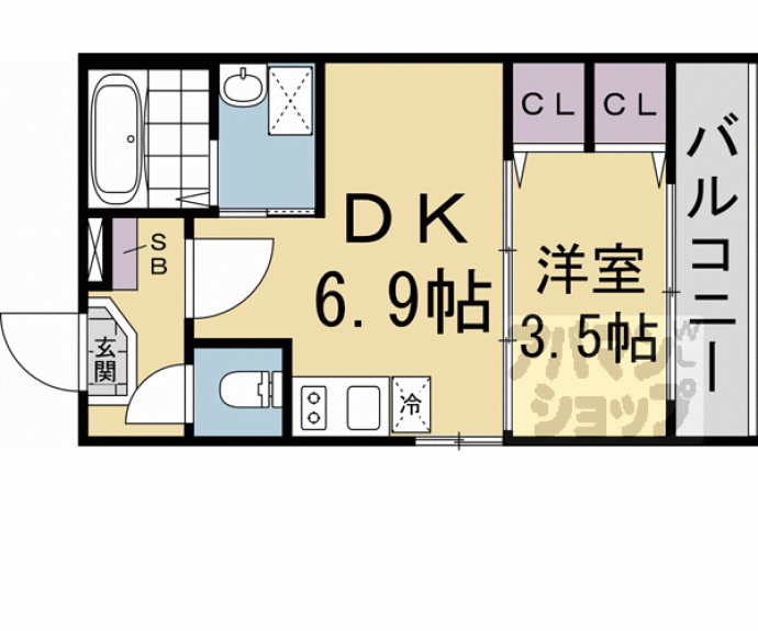 【ラ・ヴィル】間取