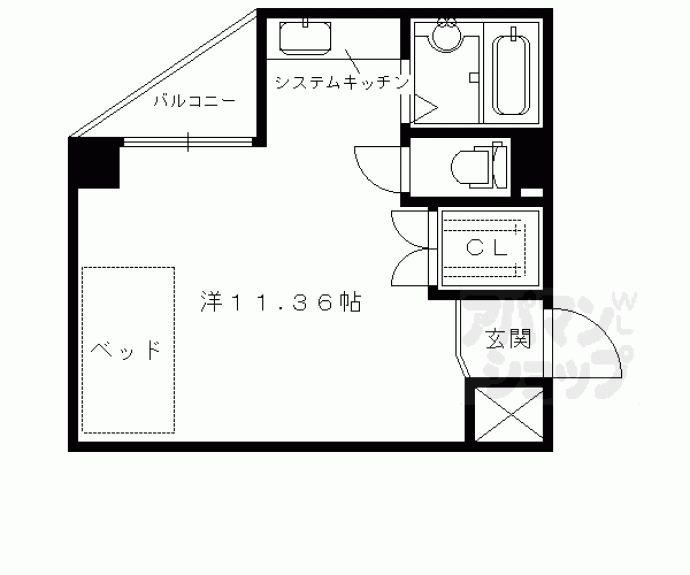 【ＪＯ－ＩＮジェミニビル】間取