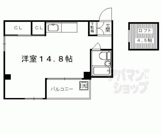 【ＪＯ－ＩＮジェミニビル】間取