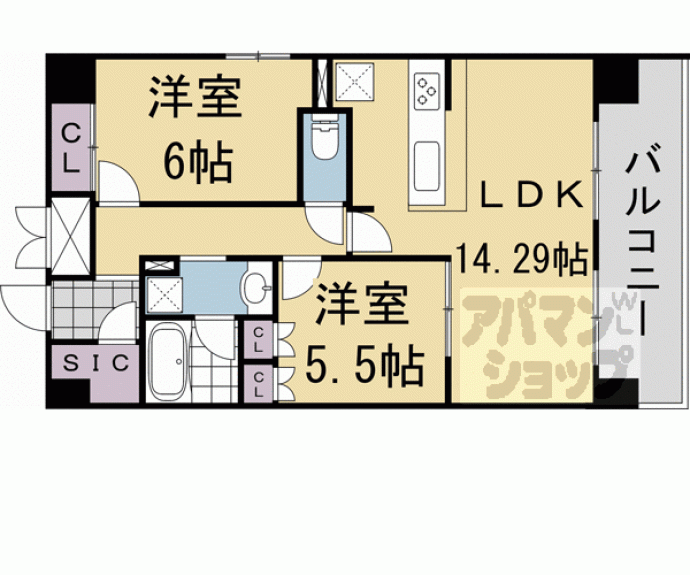 【パラドールＹ】間取