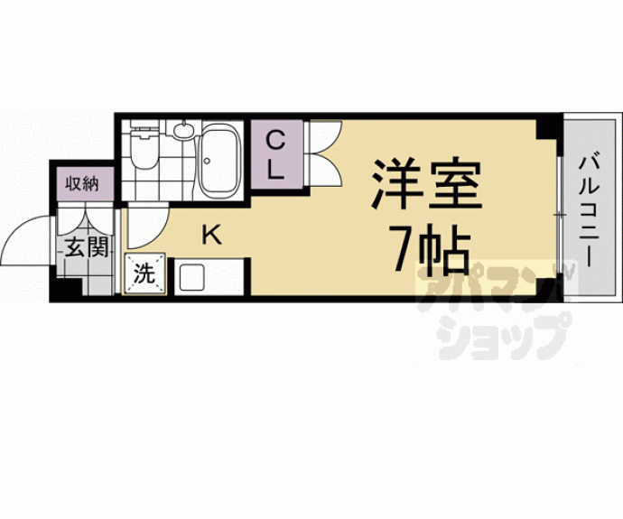 【メゾン・ド・ハラ】間取