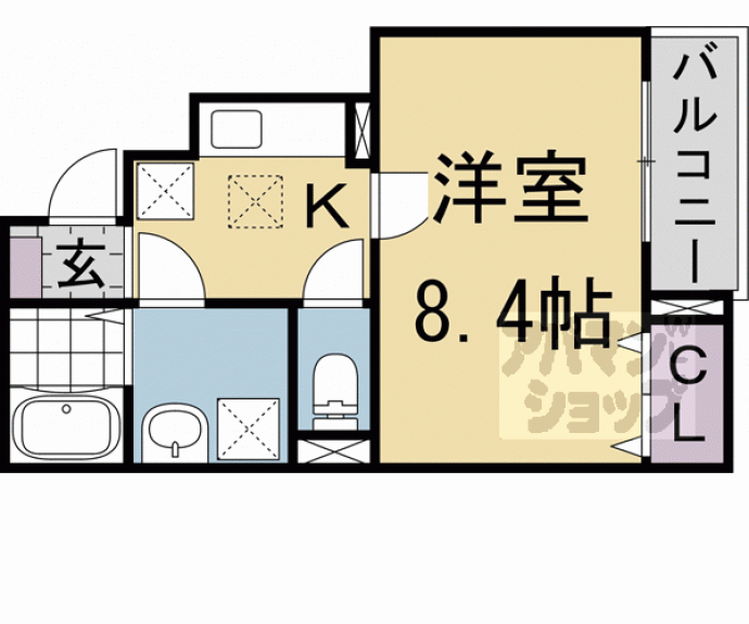 【ヒカルサ京都北山栗栖】間取
