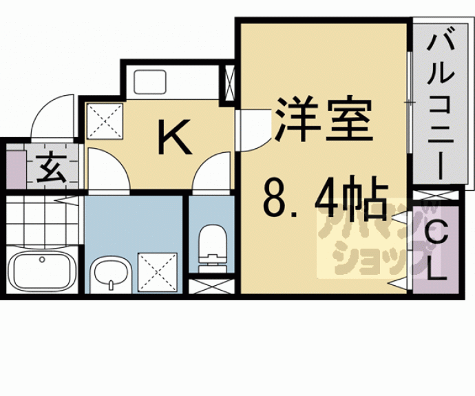 【ヒカルサ京都北山栗栖】間取