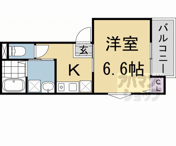 【コンプレト醍醐】間取