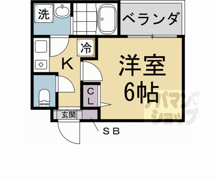 【ネクスフィーダ北白川】間取
