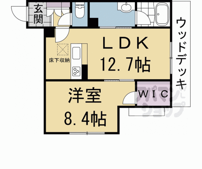 【グランコート北浦】間取