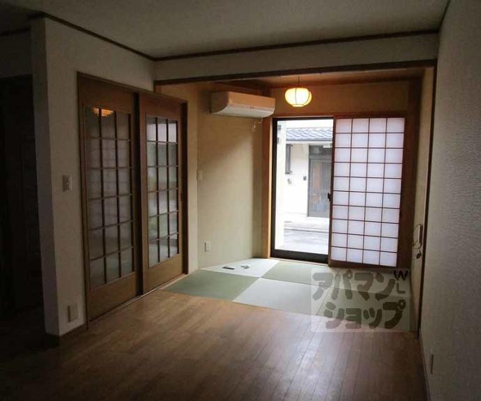 【衣笠高橋町1-44貸家】間取