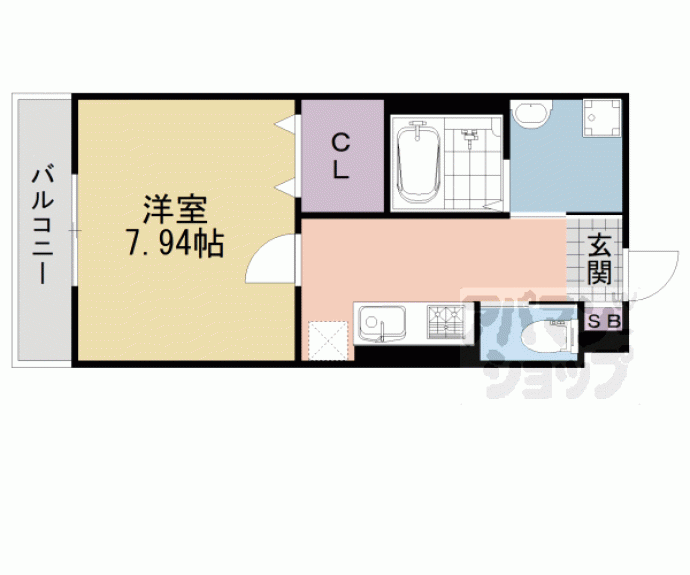 【ＫＴＩレジデンス伊勢田】間取