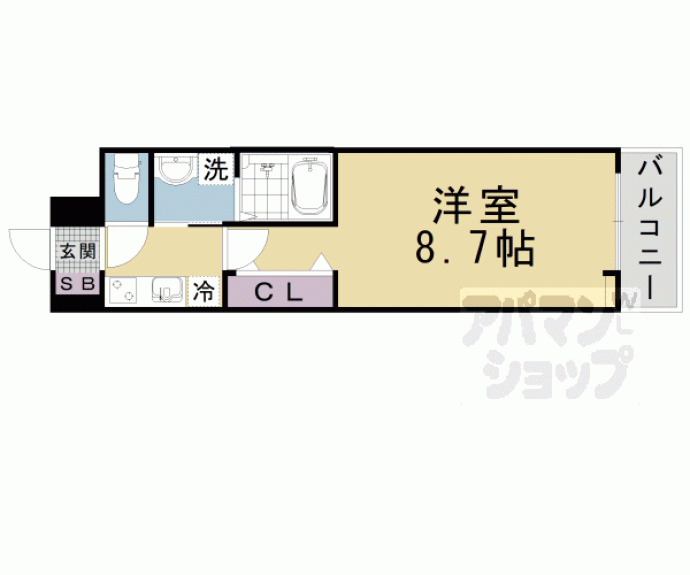 【ヒカルサ京都山科大宅】間取