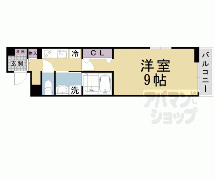 【コーチ・フラット】間取