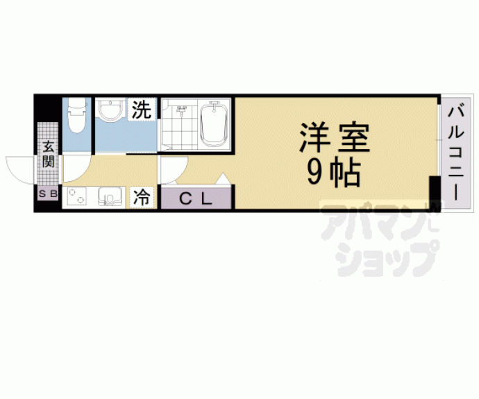 【コーチ・フラット】間取