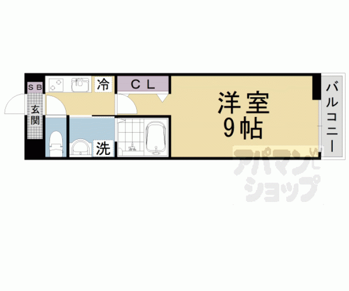 【コーチ・フラット】間取