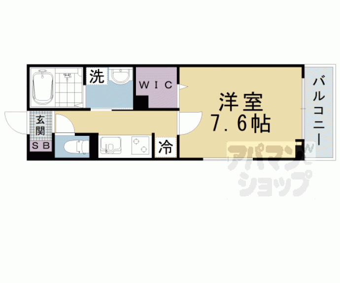 【コーチ・フラット】間取