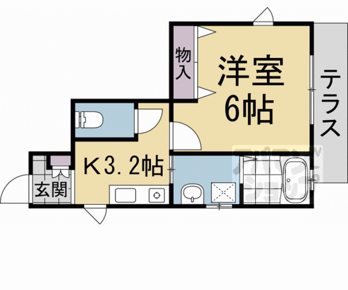 【ロックアイランド】間取